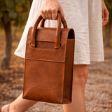 New Leather Wine Case | 2 Bottle Holder