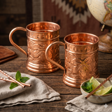 100% Pure Copper Mug 450ml | Handcrafted Mug