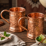 100% Pure Copper Mug 450ml | Handcrafted Mug