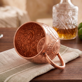 100% Pure Copper Mug 450ml | Handcrafted Mug