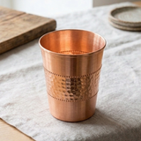 100% Pure Copper Glass 300ml | Hammered Glass