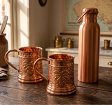100% Pure Copper Mug 450ml | Handcrafted Mug