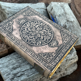 10''x7'' Asian Dragon Leather Journal | 320 Vintage Pages