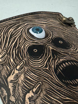 A5 Skull and Evil Eye Leather Journal