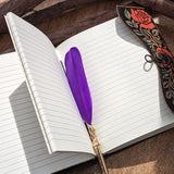 Rose and Leaves A5 Leather Journal | 4 Stone Options