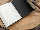 Cat Design Leather Journal | 240 Pages