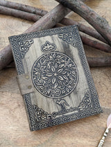 Cat Design Leather Journal | 240 Pages