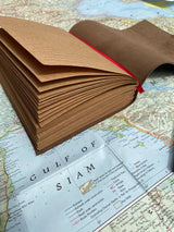 GrassLanders Leather Journal Travellers Leather Journal | Kraft Paper
