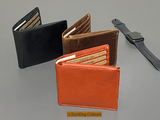GrassLanders mens wallet Personalised Leather Wallet | 3 Colours