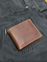 GrassLanders mens wallet Personalised Leather Wallet | 3 Colours
