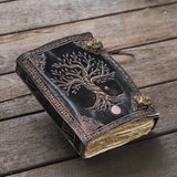 A5 Tree of Life leather journal | 3 Colour Options