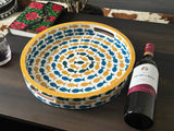 4 Designs- Mother of Pearl Boutique Floral Serving Trays