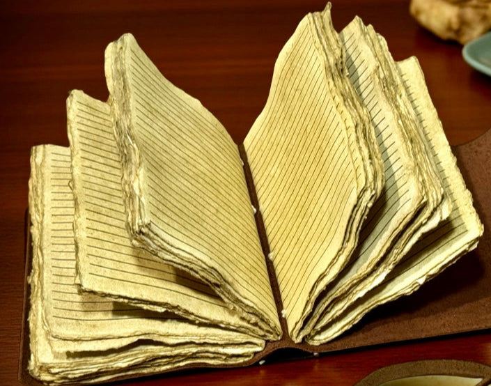 A5 Vintage Leather Journal | 240 Antique Pages