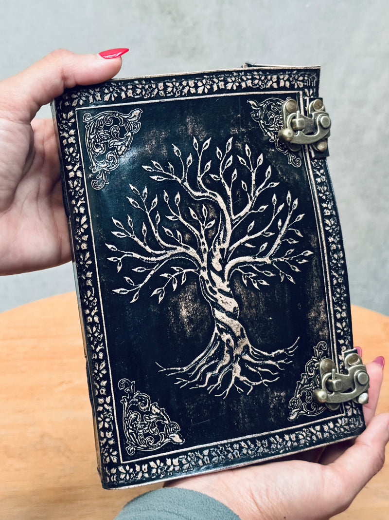 A5 Tree of Life leather journal | 2 Colour Options