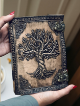 A5 Tree of Life leather journal | 2 Colour Options