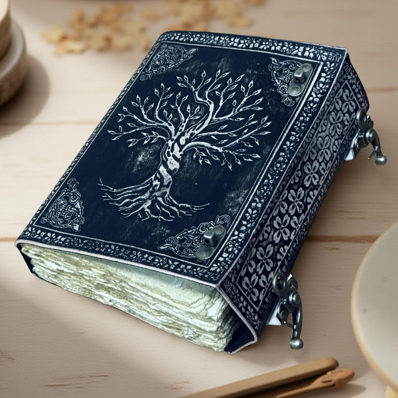 A5 Tree of Life leather journal | 2 Colour Options