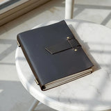 A5 Refillable Leather Journal | 2 Colors- Rustic Tan/ Dark Brown