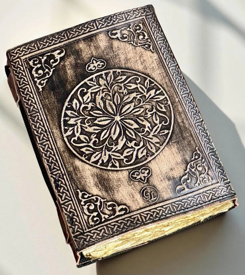 A5 Sunflower Leather Journal | 240 Pages