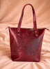 Personalised Leather Tote Bag | 16" Large Size  | Spacious & Durable | Full Grain Buffalo Leather